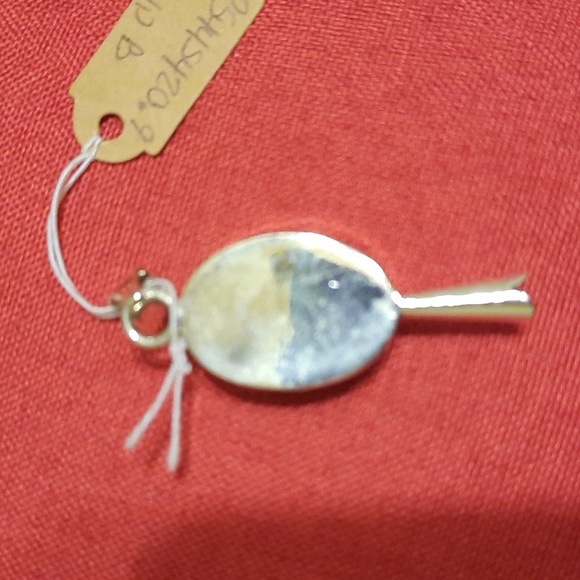 NEW Sterling silver carnelian pendant - Picture 2 of 7